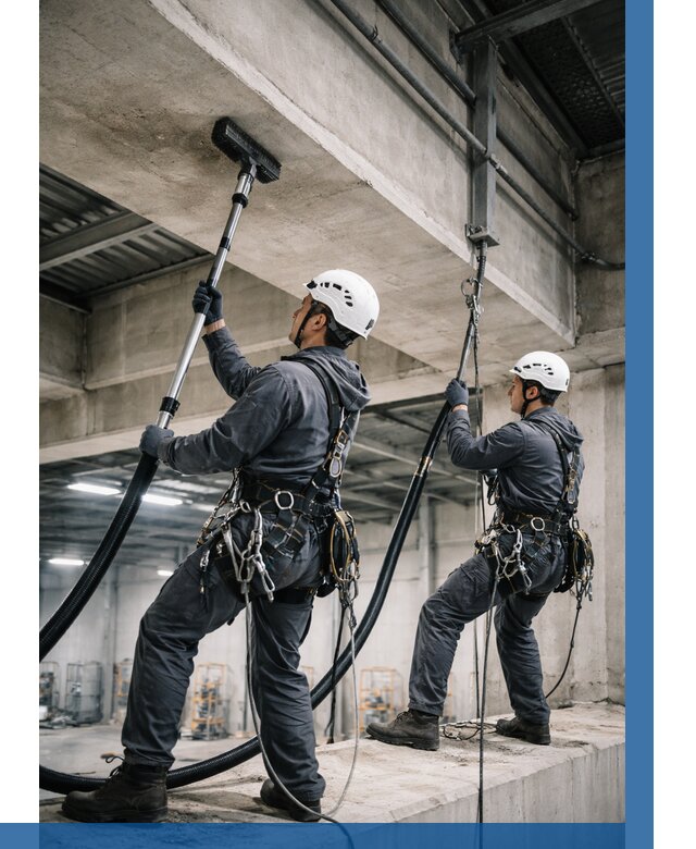 Обеспыливание потолочных конструкций в Каменке от 253 р. |ВЫСОТНИК-Кам