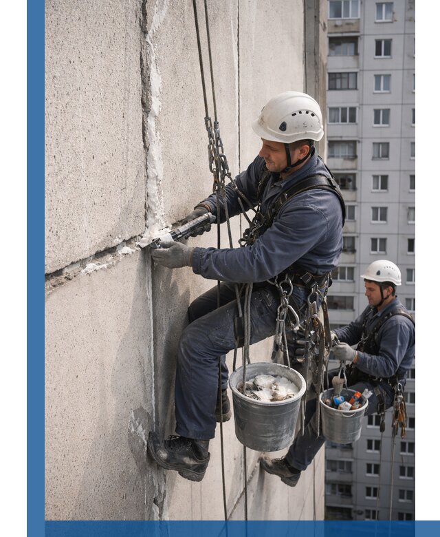 Утепление межпанельных швов в Каменке профессионально и надежно