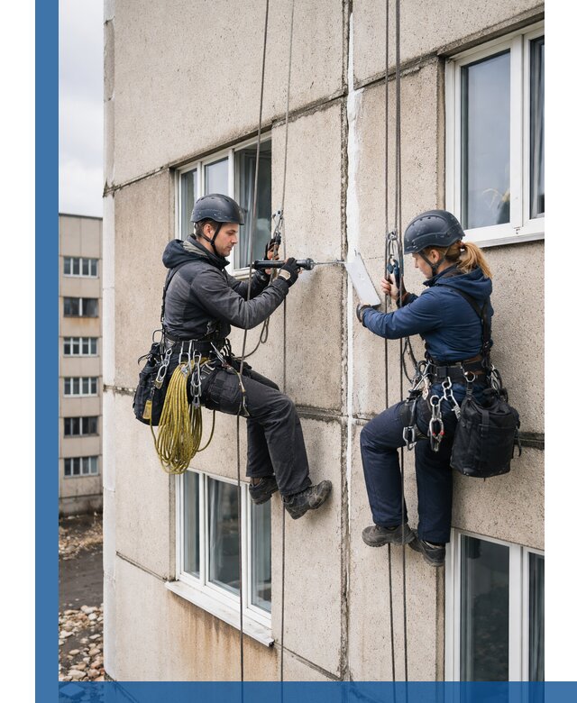 Герметизация межпанельных швов тёплым швом в Каменке