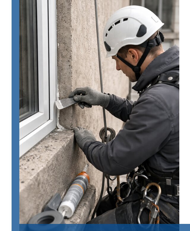 Герметизация монтажных швов окон в Каменке с гарантией качества