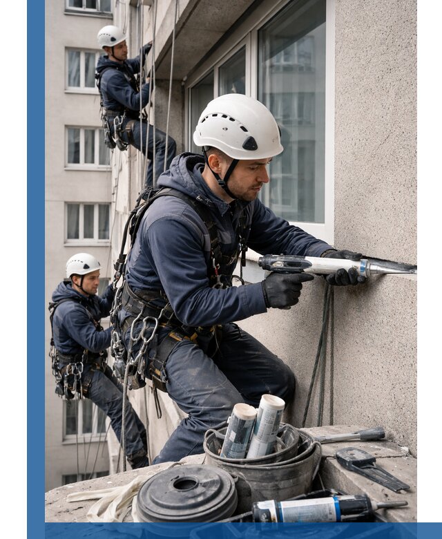 Герметизация швов лоджии в Каменке профессионально и надежно