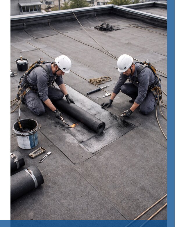 Ремонт мягкой кровли под ключ в Каменке от 708 р. | ВЫСОТНИК-Кам