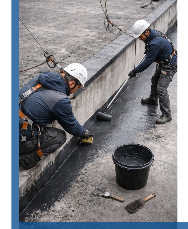 Гидроизоляция кровли жидкой резиной профессионально в Каменке