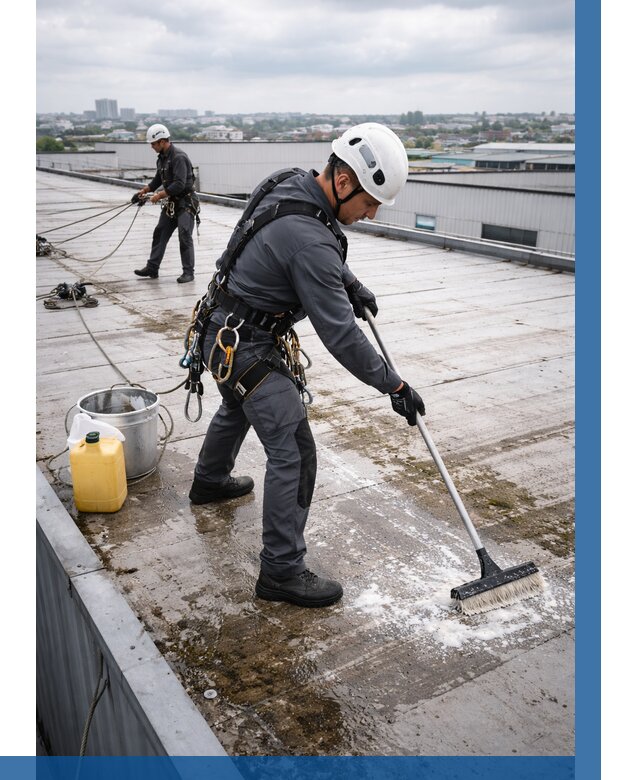 Очистка крыши по графику в Каменке от 7586 р. | ВЫСОТНИК-Кам