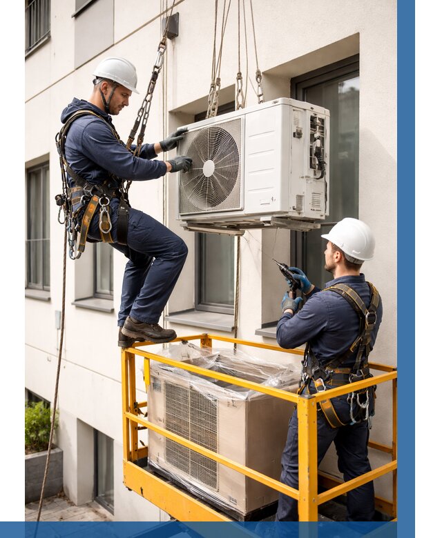 Демонтаж внешнего блока кондиционера в Каменке от 3540 р. | ВЫСОТНИК-Кам