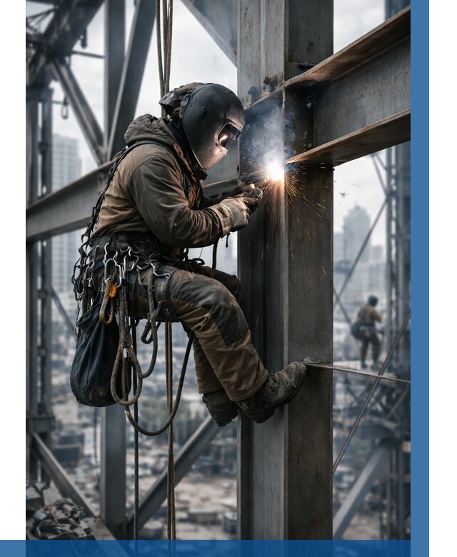 Высотные сварочные работы в Каменке от 3540 р. | ВЫСОТНИК-Кам