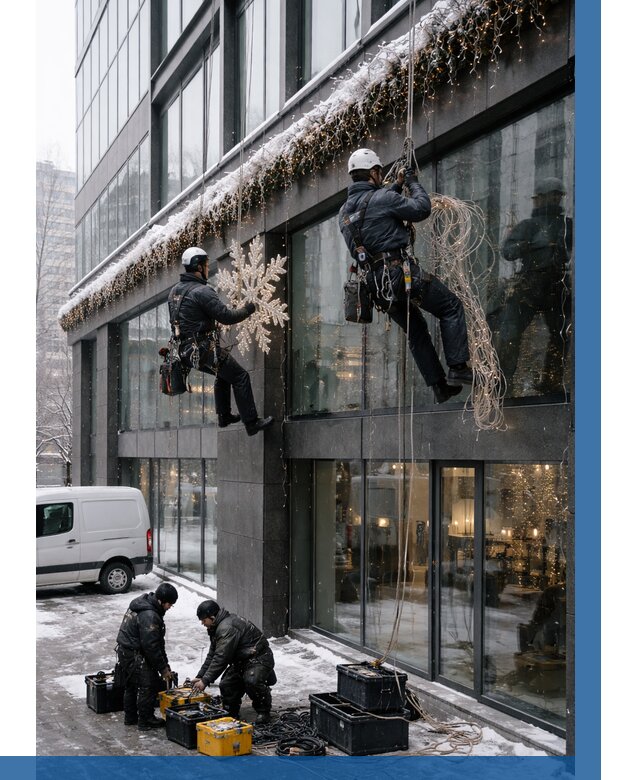 Демонтаж новогоднего оформления в Каменке от 5563 р. | ВЫСОТНИК-Кам