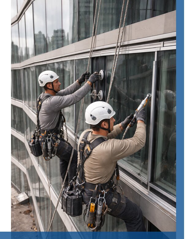 Радиусное остекление фасада в Каменке от 12138 р. | ВЫСОТНИК-Кам