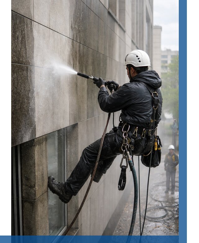 Гидроструйная очистка поверхностей в Каменке от 860 р. | ВЫСОТНИК-Кам