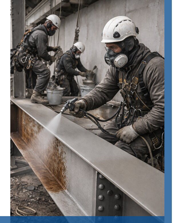 Антикоррозионная покраска металла в Каменке от 708 р. | ВЫСОТНИК-Кам