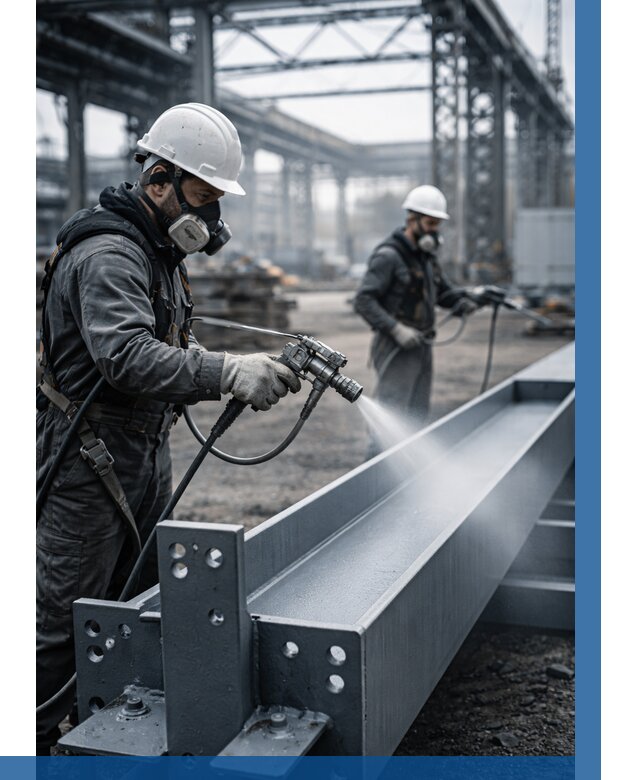 Антикорроз. обработка металлоконстр. в Каменке от 455 р. | ВЫСОТНИК-Кам