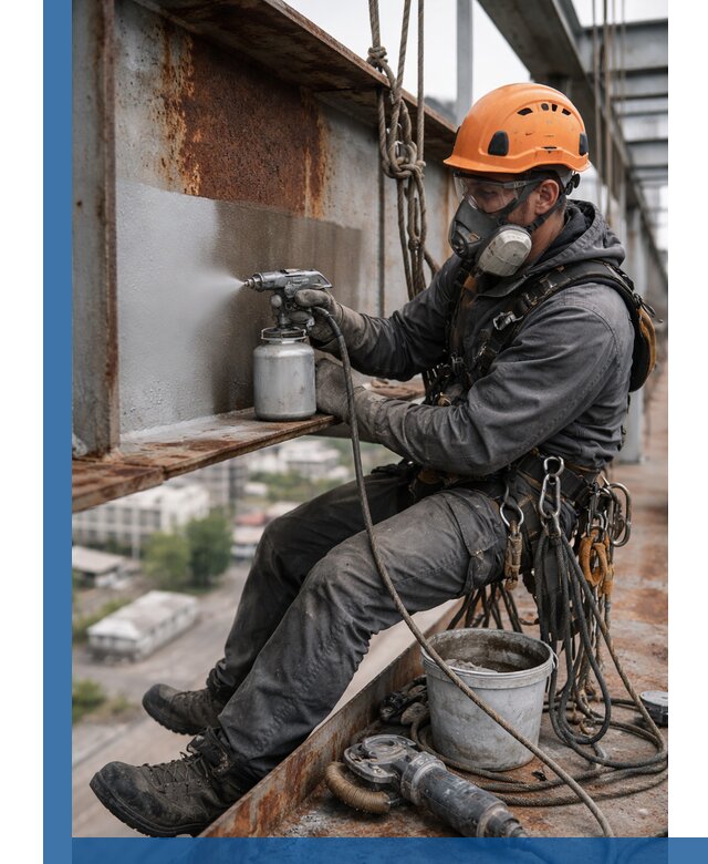 Антикоррозионная обработка металлоконструкций в Каменке под ключ