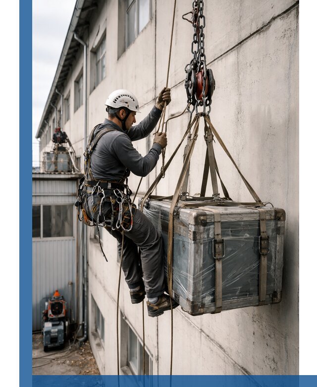 Подъем грузов на высоту в Каменке для промышленных объектов