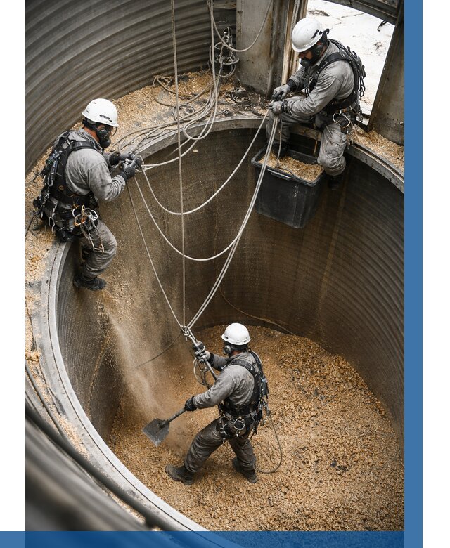 Чистка зерновых бункеров в Каменке от 12138 р. | ВЫСОТНИК-Кам