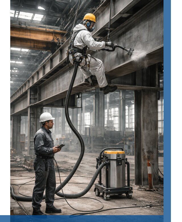 Обеспыливание конструкций в цехе в Каменке от 4248 р. | ВЫСОТНИК-Кам