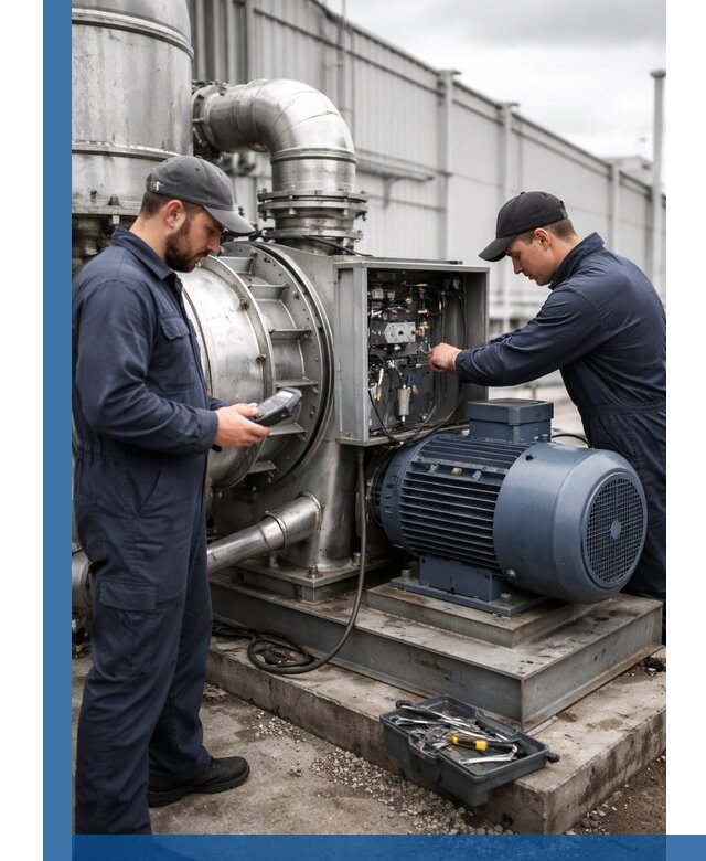 Техническое обслуживание промышленного оборудования в Каменке