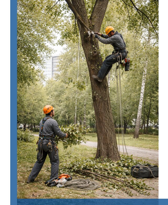 Санитарная обрезка деревьев в Каменке, профессионально и безопасно