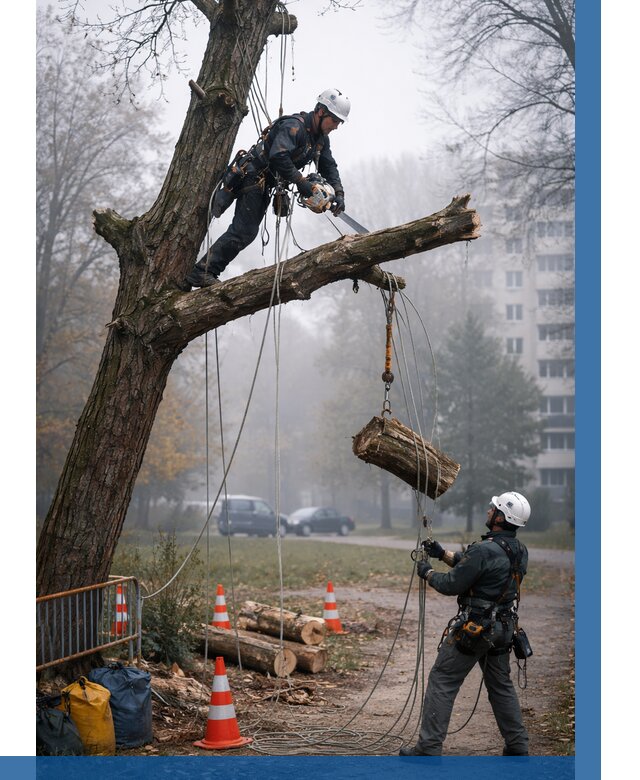 Удаление аварийных деревьев в Каменке от 15173 р. | ВЫСОТНИК-Кам
