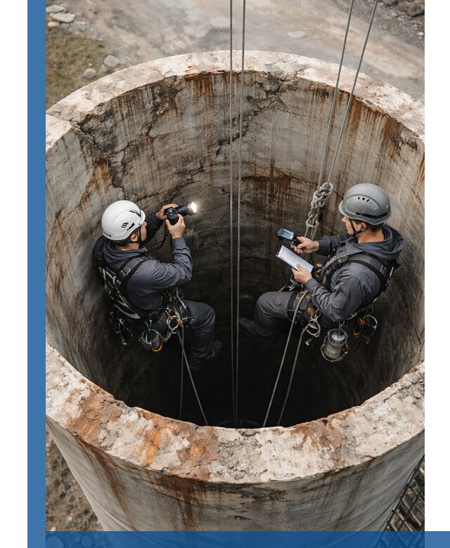 Обследование дымовой трубы: диагностика и оценка состояния в Каменке